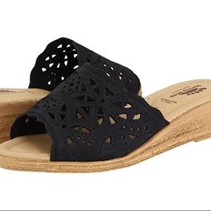 Spring Step Leather Sandal